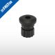 Adaptador universal negro BORIKA agujero 8mm