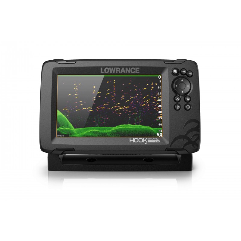 ▷Lowrance Hook Reveal 7 con Transductor HDI 50/200 600w.【Mejor