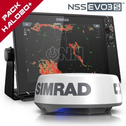 Pack Simrad NSS12 EVO3S + Radar Halo20+