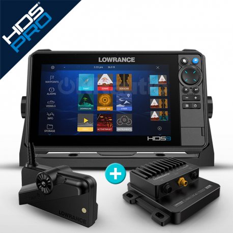 Lowrance HDS 9 Pro con Transductor ActiveTarget