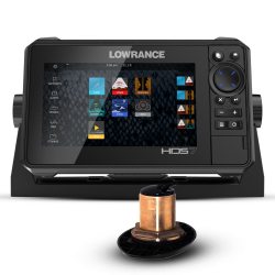 Lowrance HDS 7 Live con Transductor Pasacascos B148 HDI xSonic 600w
