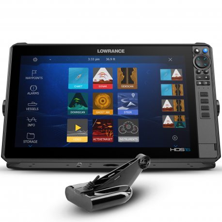 Lowrance HDS 16 Pro con Transductor HDI 50/200 600w. CHIRP/DownScan