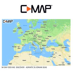 C-MAP DISCOVER M-EM-Y203-MS Adriatic & Ionian Seas
