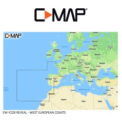 C-MAP REVEAL M-EW-Y227-MS North-West European Coasts