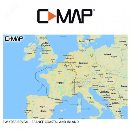 C-MAP DISCOVER M-EW-Y065-MS France Coastal & Inland