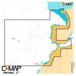 C-MAP REVEAL X EW-T-228-R-MS - West European Coasts