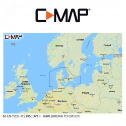 C-MAP DISCOVER M-EN-Y205-MS Karlskrona to Emden