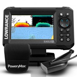 Sonda GPS plotter Lowrance Eagle 5 PoweryMax Ready con Transductor HDI 83/200 CHIRP