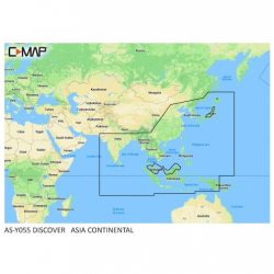 C-MAP DISCOVER M-AS-Y055-MS ASIA CONTINENTAL