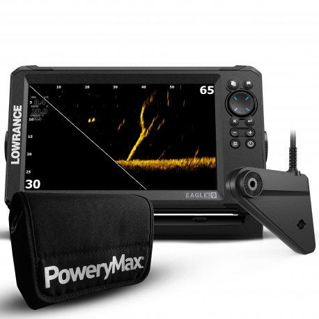 Sonda GPS Plotter Lowrance Eagle Eye 9 + Batería de Litio PX25 PoweryMax Ready