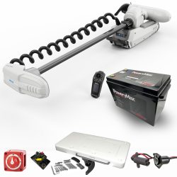 Motor Eléctrico Lowrance RECON 72" GPS SW  + con batería de litio PoweryMax 36V 80Ah.