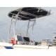 T-Top Universal Serie 600 de PoweryMax, color Silver para barcos y semirigidas.