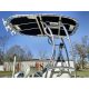 T-Top Universal Serie 600 de PoweryMax, color Silver para barcos y semirigidas.