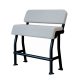 Asiento para barco de pesca con consola central AS100BW de PoweryMax