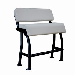 Asiento para barco de pesca con consola central AS100BW de PoweryMax