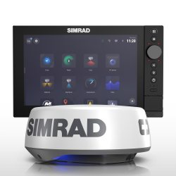 Sonda GPS plotter Simrad NSS 4 + Radar Halo20+