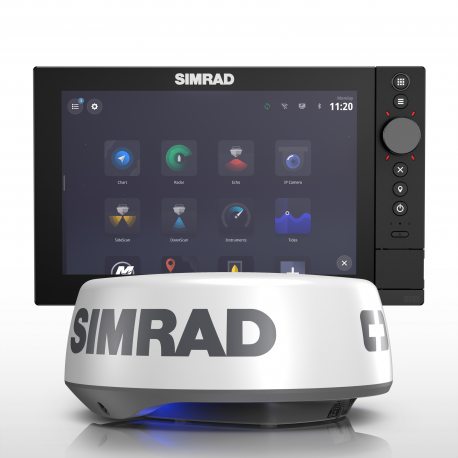Sonda GPS plotter Simrad NSS 4 + Radar Halo20+