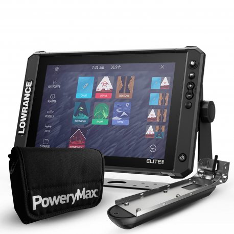 Lowrance Elite FS 10 PoweryMax Ready con Transductor Active Imaging 3 en 1