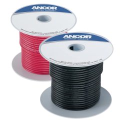 Pareja de cable marino estañado Ancor AWG 6 13 mm2 color rojo+negro