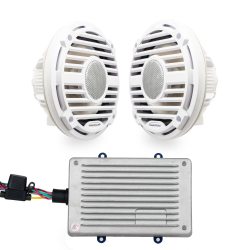 Pack audio Aquatic Pro Classic blanco con módulo bluetooh