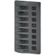 Panel de 8 interruptores 4308 de Blue Sea Systems WeatherDeck con protección por fusible.
