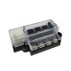 Caja de fusibles compacta 5045-BSS de Blue Sea Systems 4 circuitos con tapa