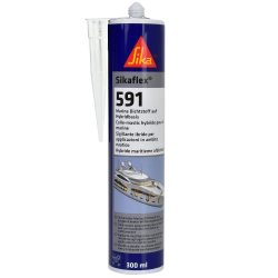 Sellador Sikaflex Sika 591 color blanco multifunción para aplicaciones marinas