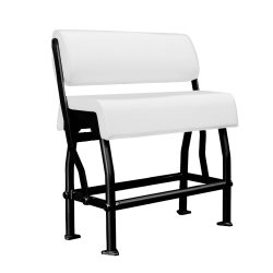 Asiento doble para barco de pesca con consola central AS200BW de PoweryMax