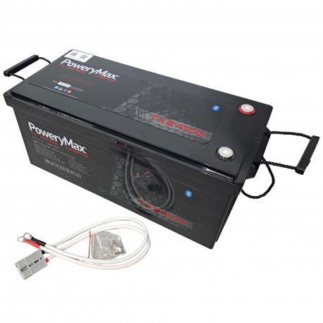 Batería de Litio LiFePO4 PoweryMax TX24100 + Cargador Inteligente