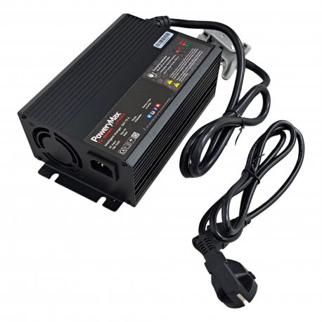 Cargador PoweryMax 36V 12.0A para TX36100