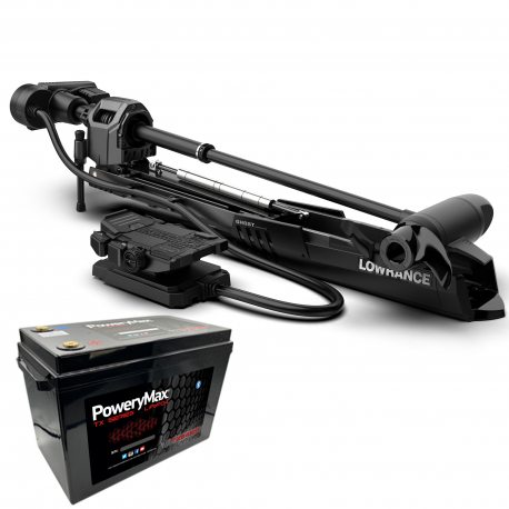 Motor Eléctrico Lowrance Ghost X 47" + Bateria de litio PoweryMax TX24100