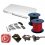 Kit montaje motores el&eacute;ctricos + cable Ancor AWG 6 rojo+negro