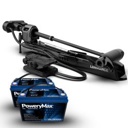 Motor Eléctrico Lowrance Ghost X 47" + Bateria de Gel PoweryMax GL24100