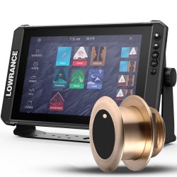 Lowrance Elite FS 12 con Transductor Airmar B175M 1Kw CHIRP