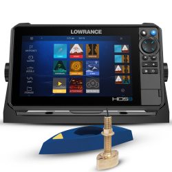 Lowrance HDS 9 Pro con Transductor Pasacascos B265LM xSonic 1kW CHIRP