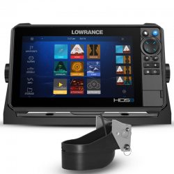 Lowrance HDS 9 Pro con Transductor Pasacascos TM265LM xSonic 1kW CHIRP