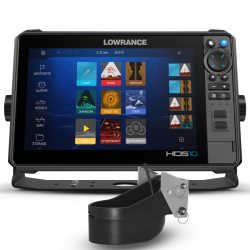 Lowrance HDS 10 Pro con Transductor Pasacascos TM265LM xSonic 1kW CHIRP