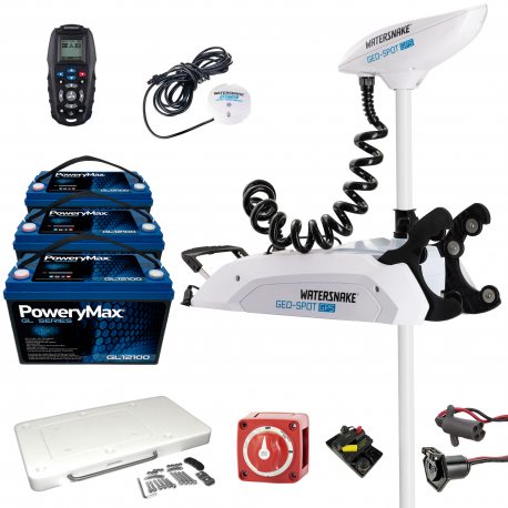 Pack Watersnake Geo-Spot GPS 36V 110 lbs 87" + Batería GEL PoweryMax GEL36100