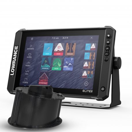 Lowrance Elite FS 10 con Transductor Interior Airmar M135M 1 kW CHIRP