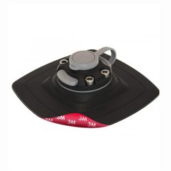 Base BORIKA Fasten FMS224B NEGRO AUTOADHESIVO 110X110mm