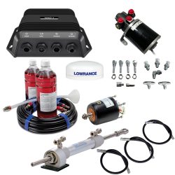 Pack Piloto Automático + Dirección Hidráulica Hydrodrive MU75F MRA