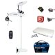 Motor de posicionamiento Watersnake Geo-Spot GPS 12V 65 lbs y eje de 72" (183cm)