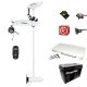 Motor de posicionamiento Watersnake Geo-Spot GPS 12V 65 lbs y eje de 66" (168cm)