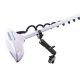Soporte RAM doble fijación motor eléctrico, bola 1.5" version larga