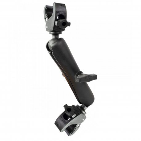 Soporte RAM doble fijación motor eléctrico, bola 1.5" version larga