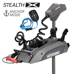 Motor eléctrico 12V fueraborda Watersnake Stealth X 65 lbs 66" / 167cm