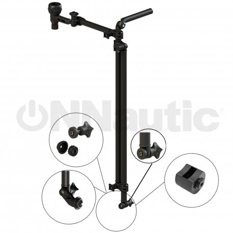 Soporte Borika Fasten LSP1000 para Lowrance ActiveTarget y Garmin LiveScope