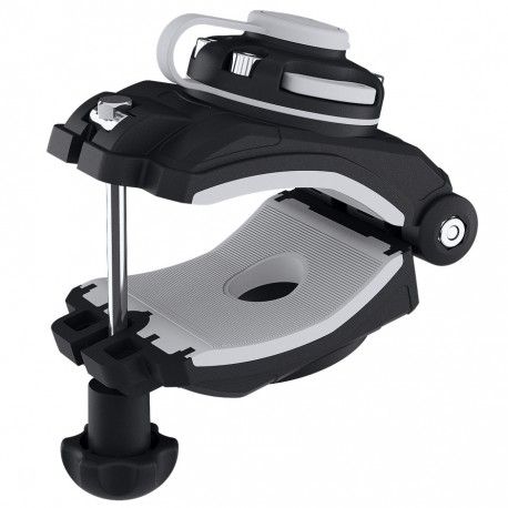 Base BORIKA Fasten FMCB NEGRO montaje en abrazadera