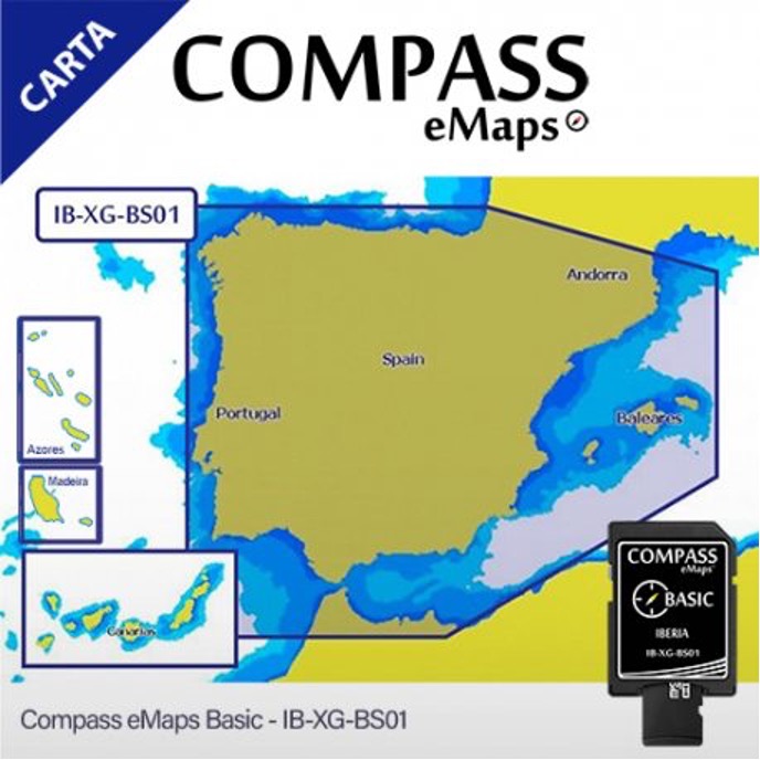 Imagen de  cartografía de uno de los productos de Compass eMaps.
