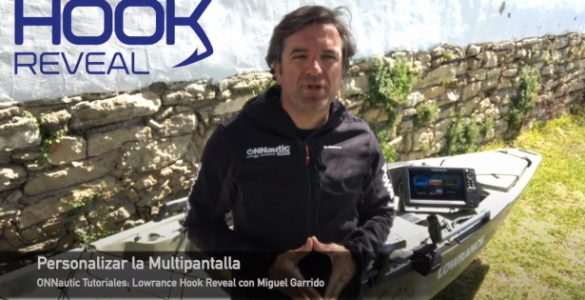 personalizar multipantalla lowrance hook reveal